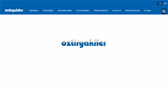 Desktop Screenshot of oztiryakiler.com.tr